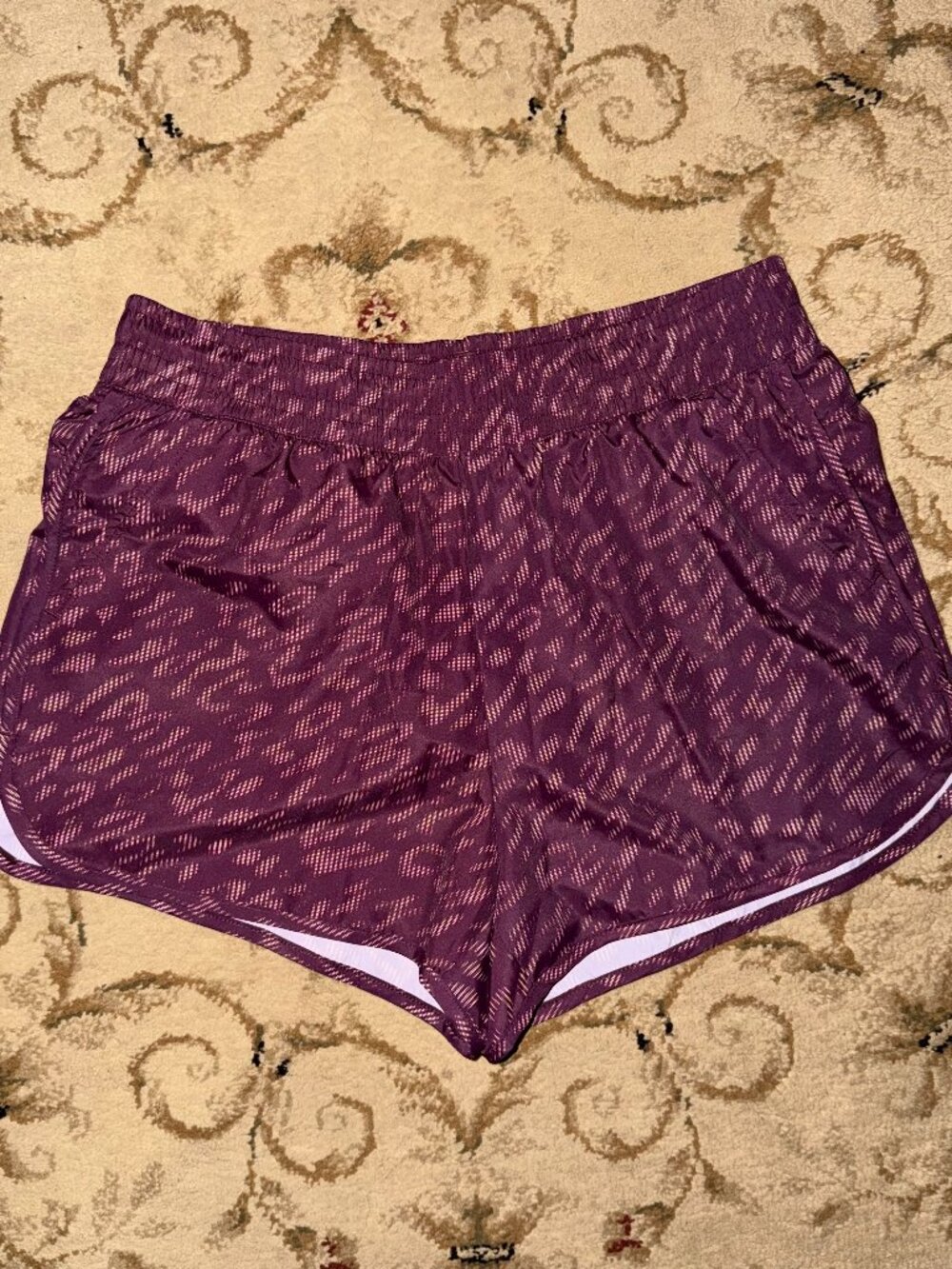 athletic works patterned shorts